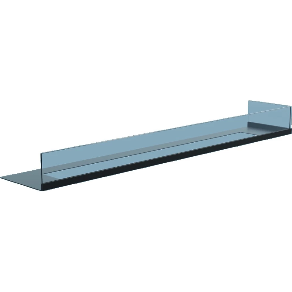 Glas für Eckkamin - 120 cm rechts  | Ethanolkamin-shop.at | Ethanol Kamin Zubehör