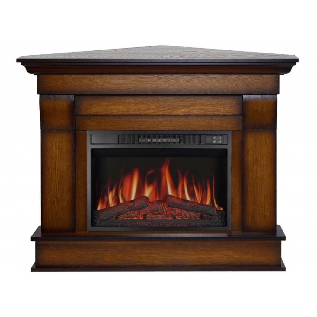 Albion Corner AF23 - Antik Eg ArtiFlame  | Ethanolkamin-shop.at | Freestanding corner electric fireplace , Freistehender Elektrokamin