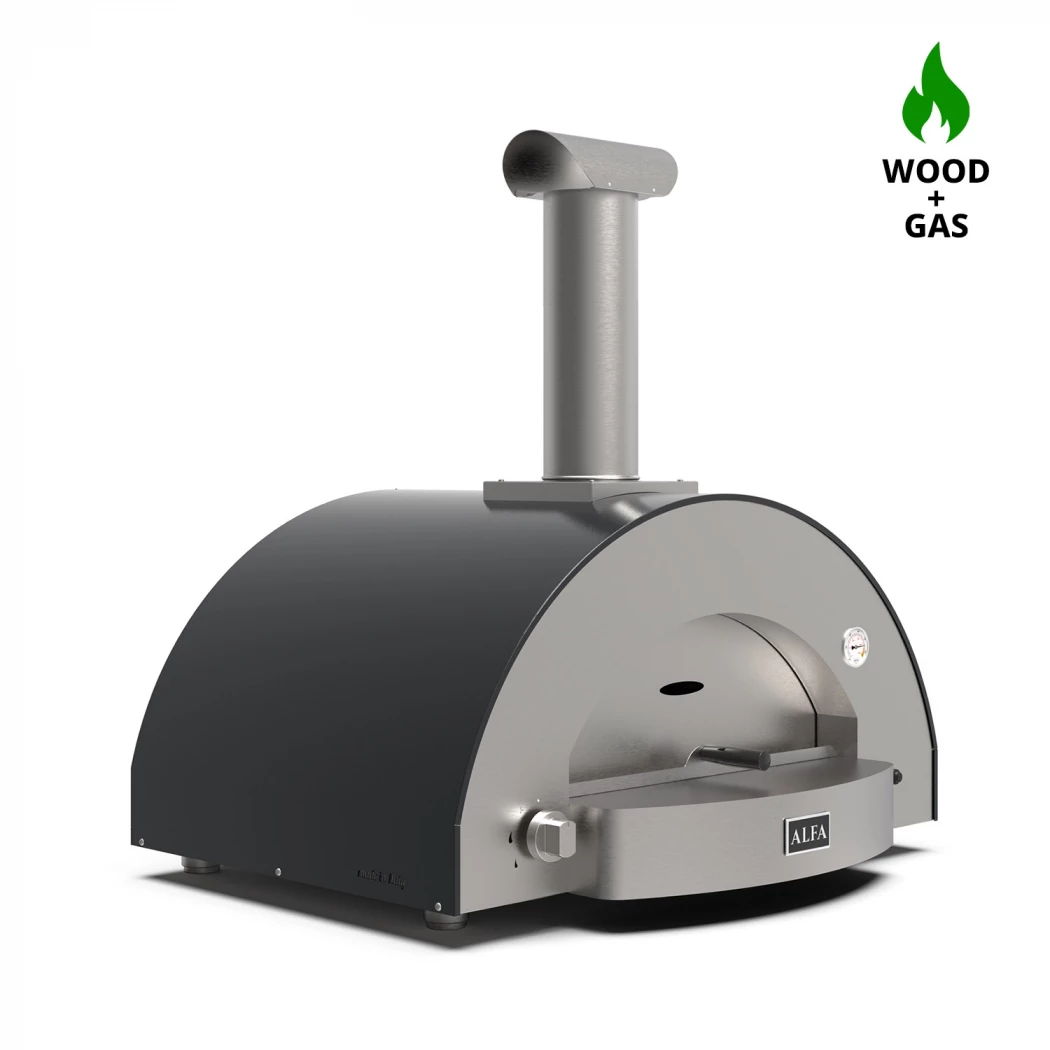 Classico 4 Pizzen Hybrid Pizzaofen Alfa Forni  | Ethanolkamin-shop.at | Outdoor Pizza Oven