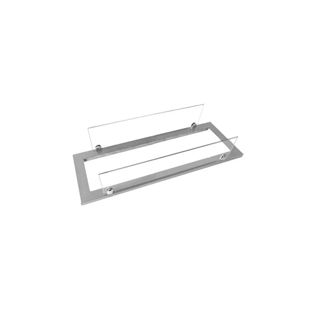 Stahlrahmen mit Glas für 45 cm Superior ScandiFlames  | Ethanolkamin-shop.at | Biokamin Baumaterial