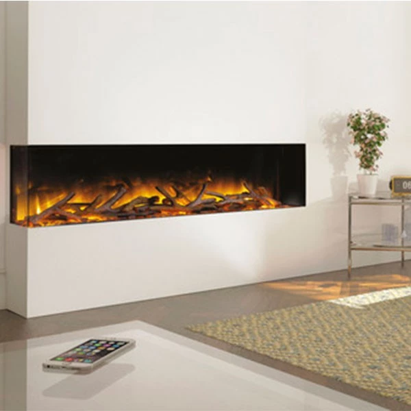 Glazer 1500 - Eingebauter Elektrokamin Flamerite Fires  | Ethanolkamin-shop.at | Elektro Tunnel Einbaukamin