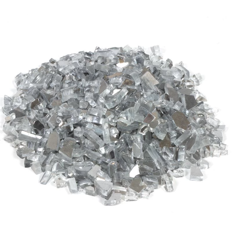 Dekorativer Stein - helles Glas  | Ethanolkamin-shop.at | Zubehör für Outdoor Gaskamine