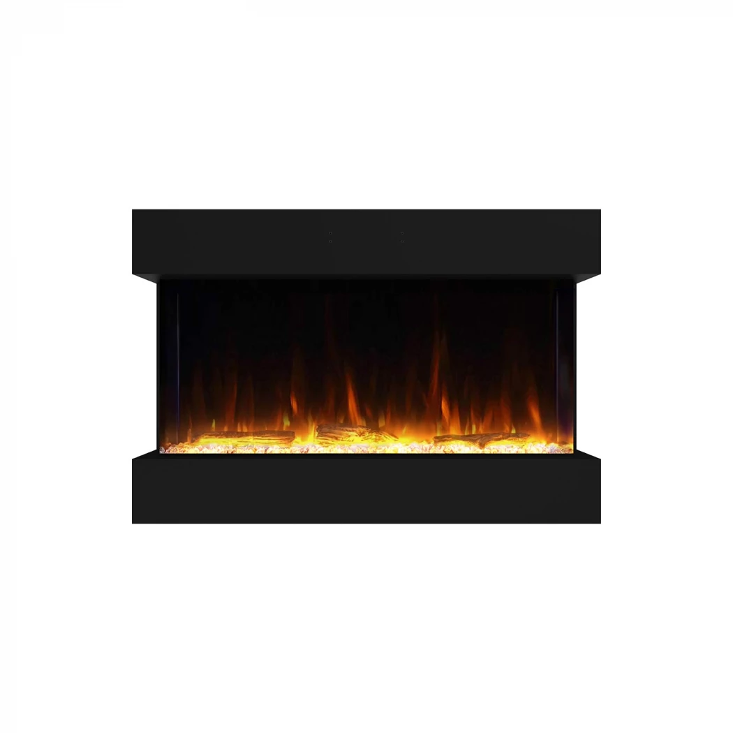 Feroza 101 cm - Væghængt Elektrokamin ScandiFlames Electric  | Ethanolkamin-shop.at | 3-sided electric fireplace
