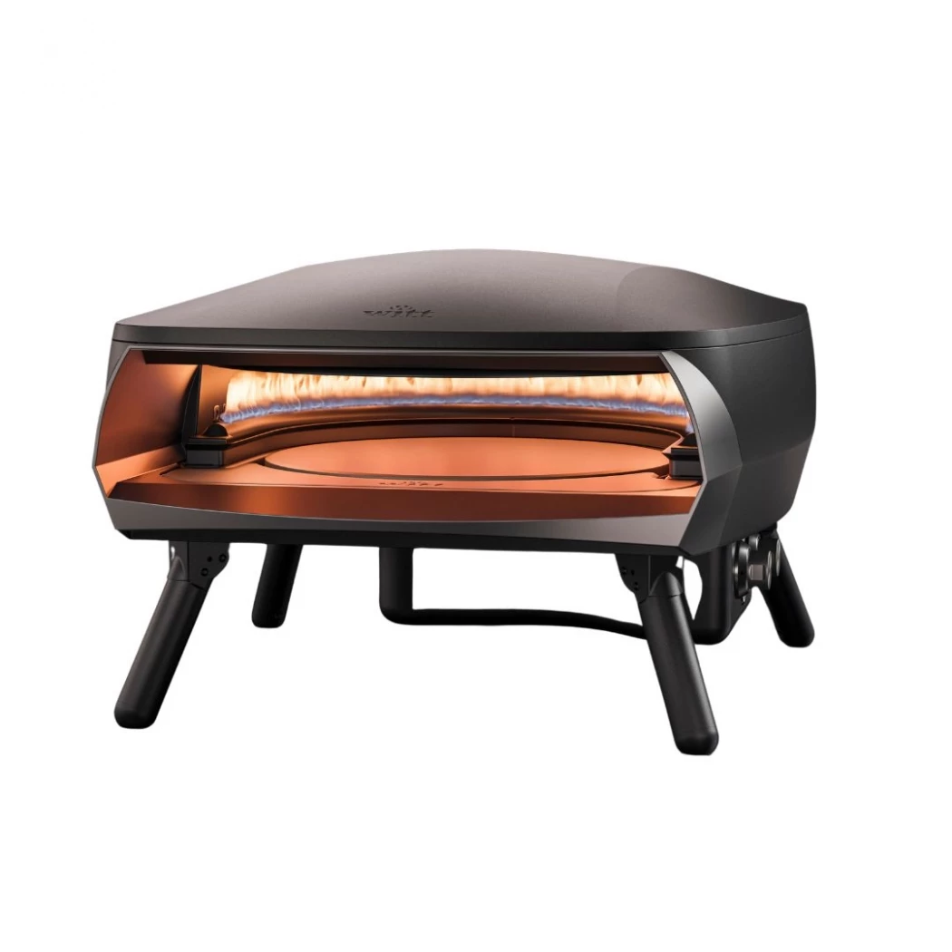 Etna Rotante Schwarz Pizzaofen Witt  | Ethanolkamin-shop.at | Pizzaofen