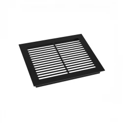 Lüftungsgitter Schwarz – 25 x 20,5 cm – 210 cm²