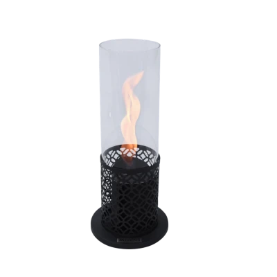 VORNADO Bio-Kamin – Hoher Zylinder, 120 Min Brenndauer VORNADO Bioethanol Tischkamin