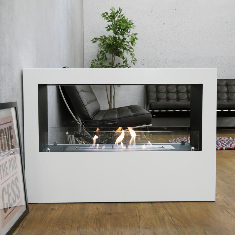 Bioethanol Fireplace Media Wall